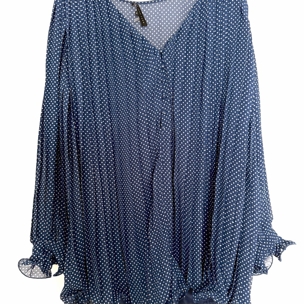 Endless Rose Navy Polka Dot Jumpsuits Dress